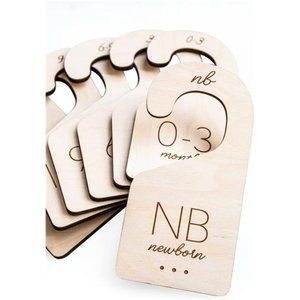 Baby Closet Size Divider Baby Closet Organizer (Set of 7)